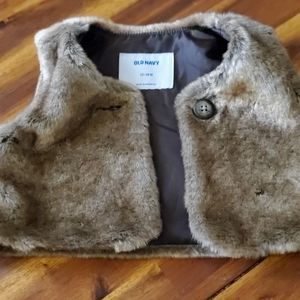 Baby Faux Fur Vest